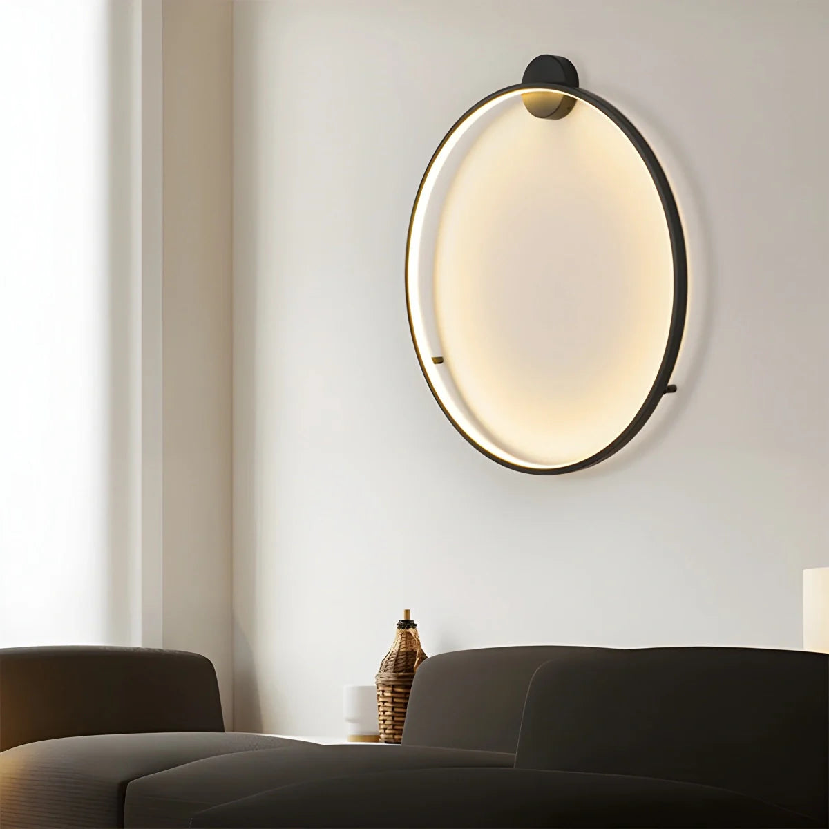 Mika – Light Luxury Kreis-Wandleuchte