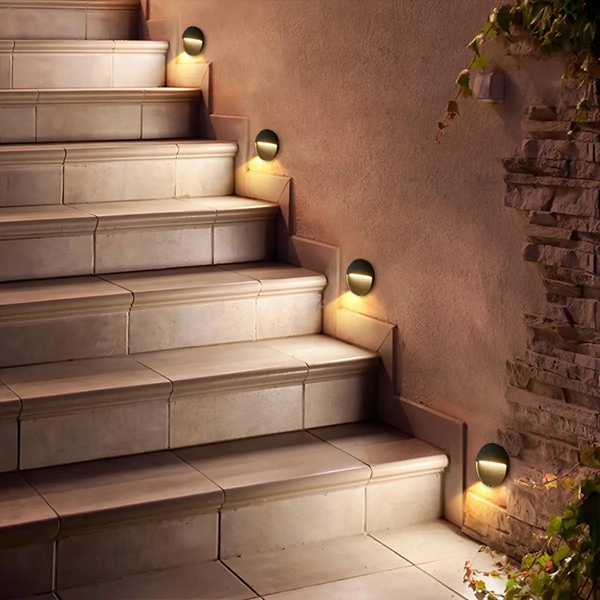 Daichi – Outdoor LED Stufen-Wandleuchte