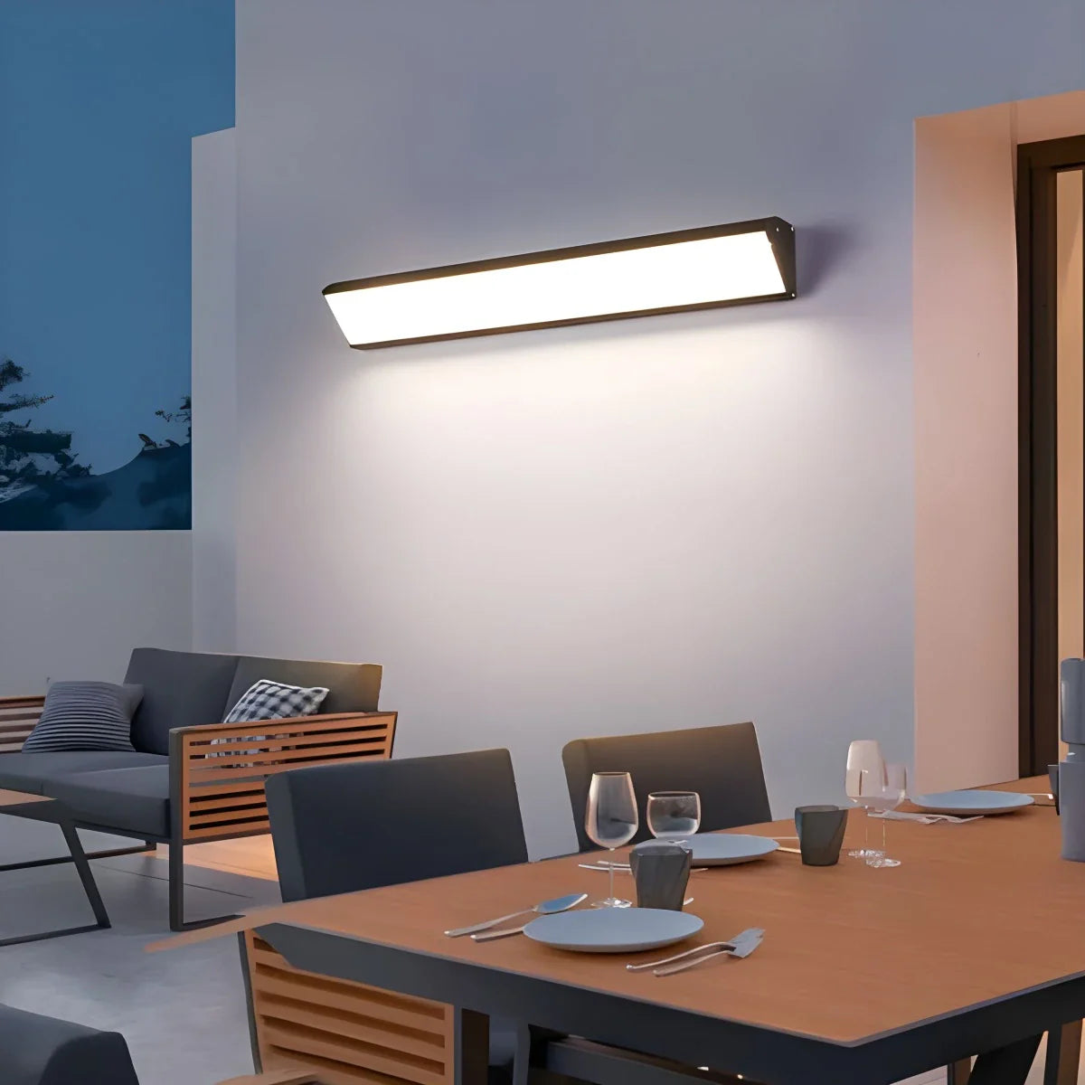Kenta – Outdoor Design-Wandleuchte
