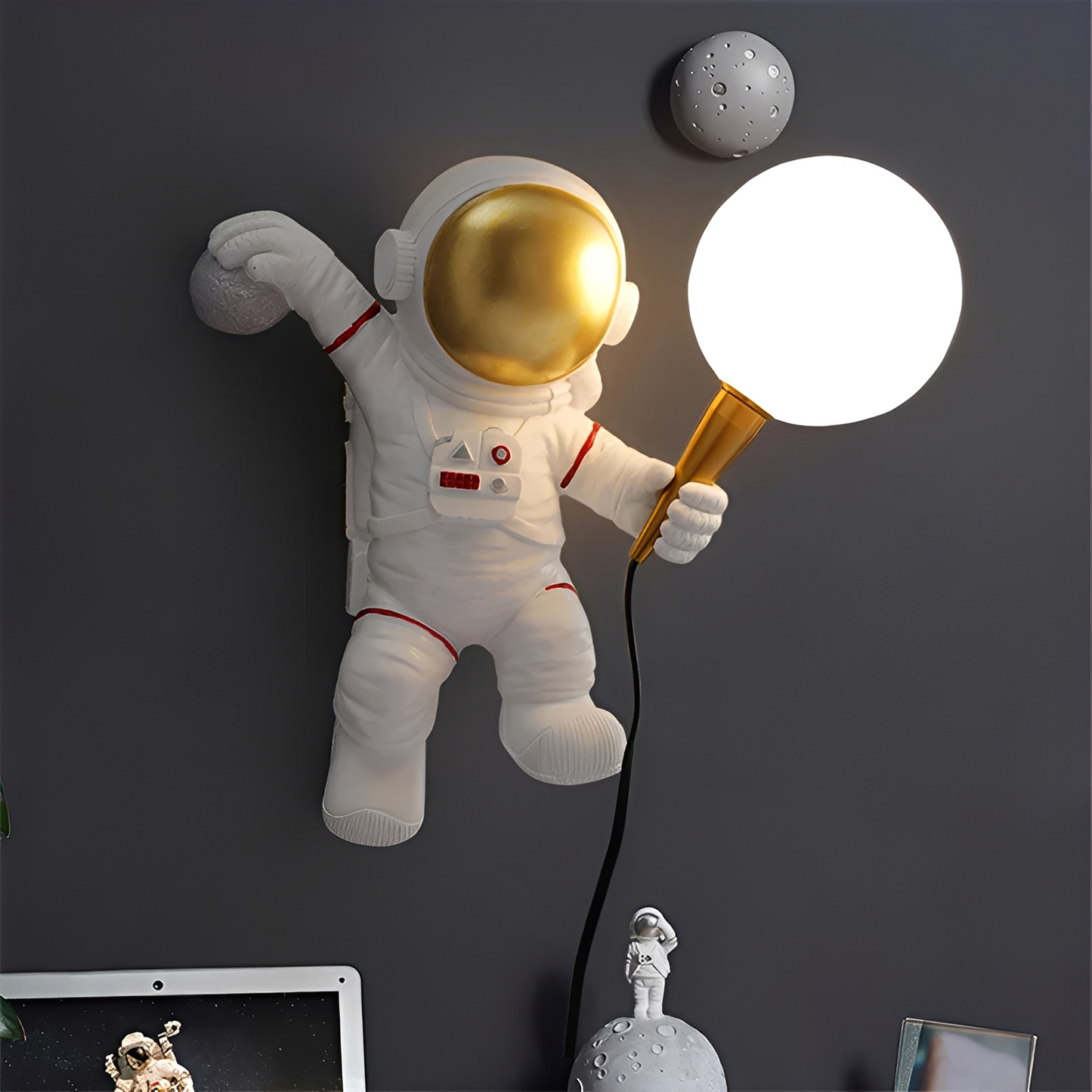 Astrolino – Kreative Astronauten-Wandleuchte