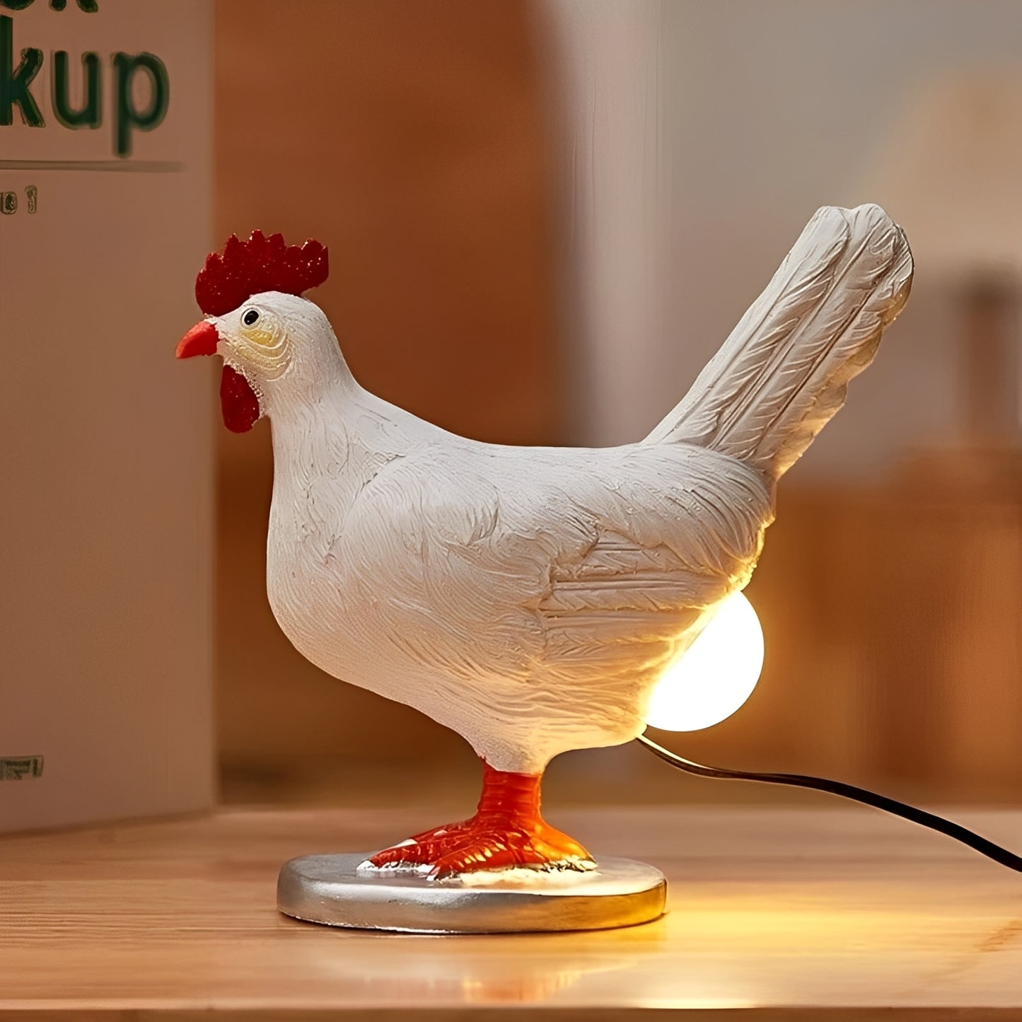 Noelia – Kreative Harz-Tischlampe im modernen Design