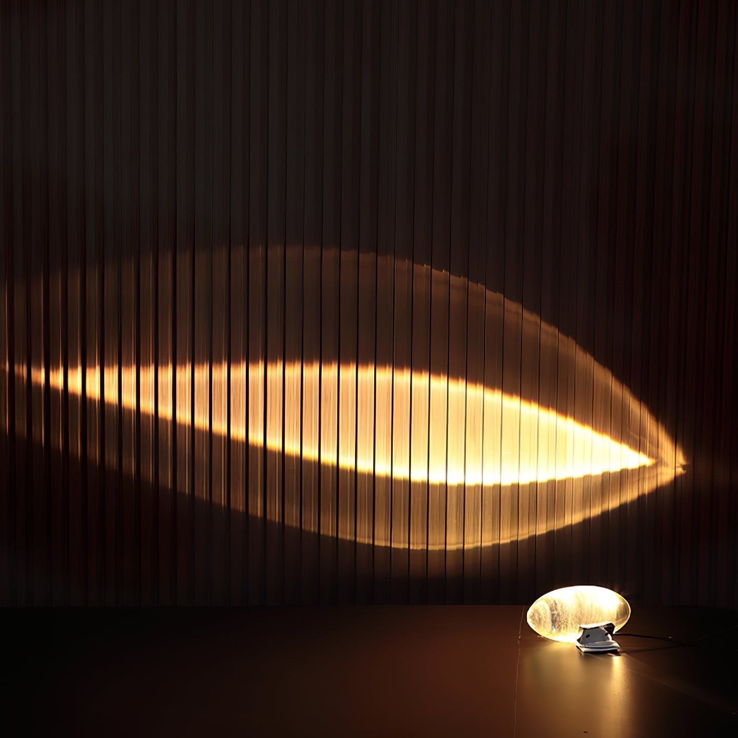 Priya – Kreative Sonnenuntergang Tischlampe