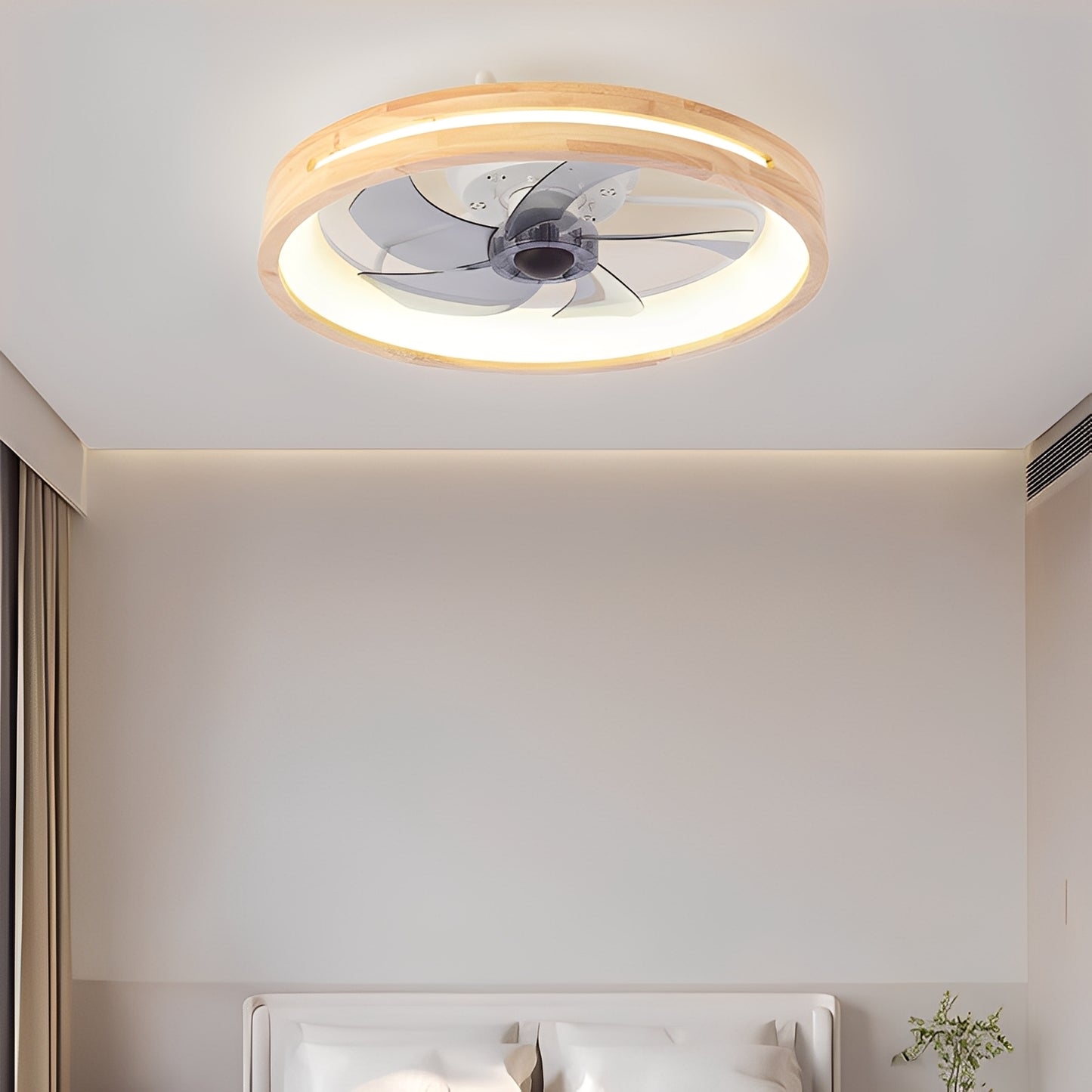 Lennart – Nordischer Deckenventilator mit Licht