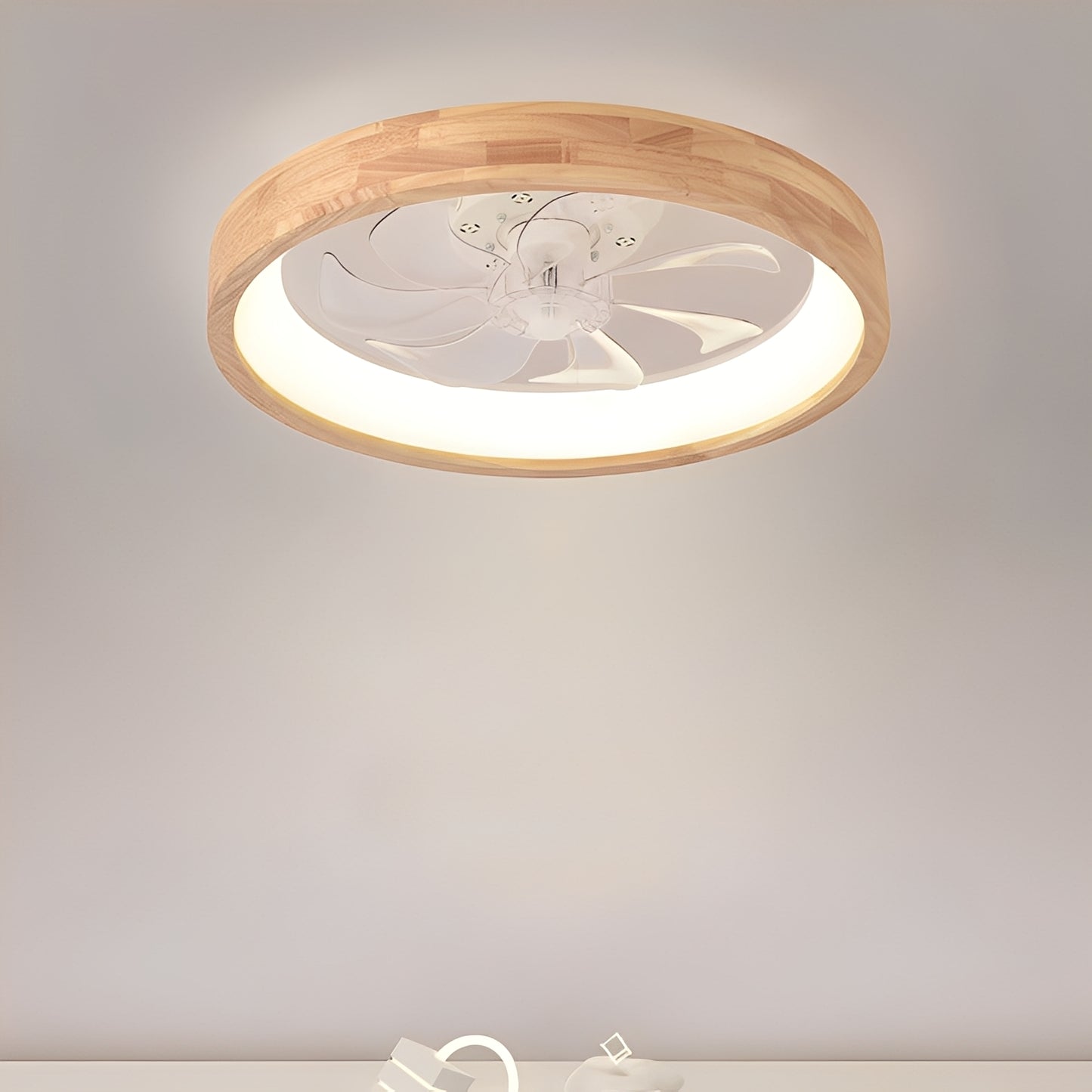 Lennart – Nordischer Deckenventilator mit Licht