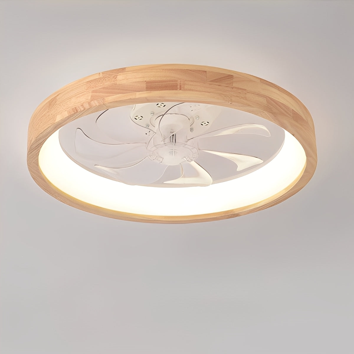 Lennart – Nordischer Deckenventilator mit Licht
