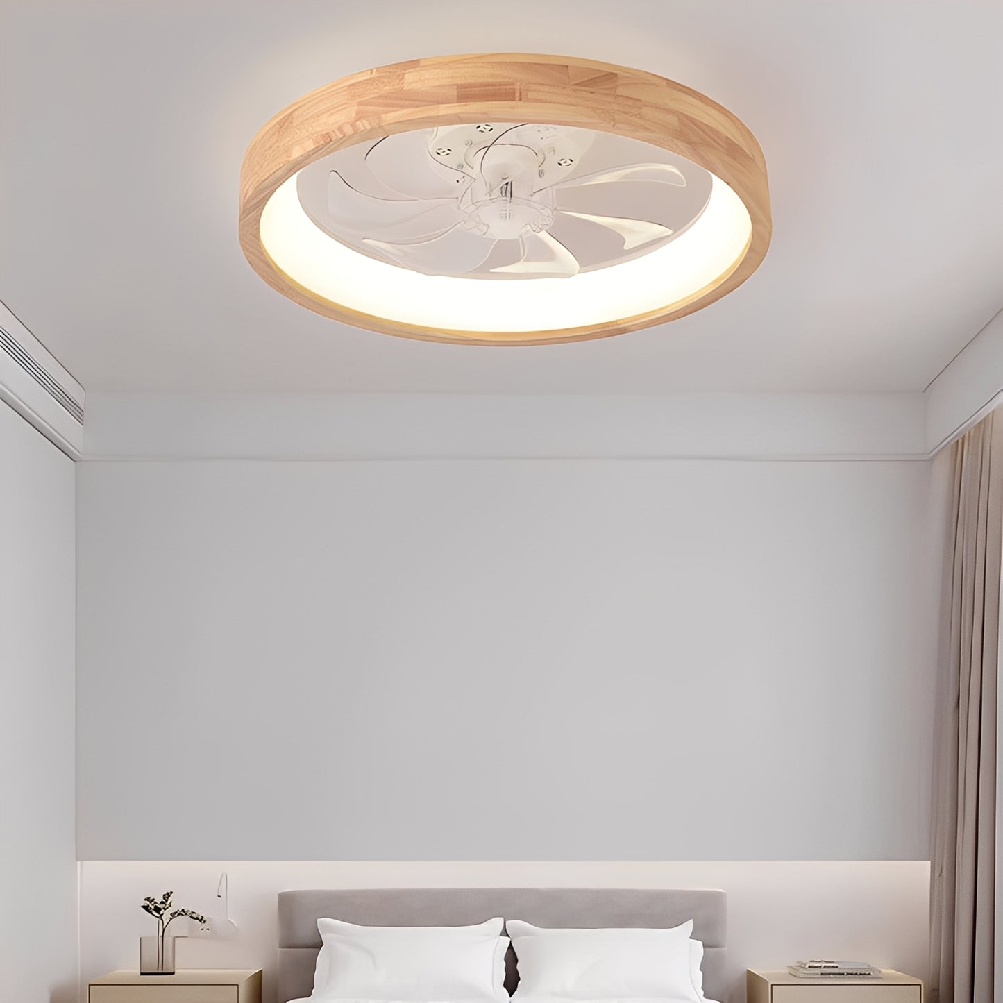 Lennart – Nordischer Deckenventilator mit Licht