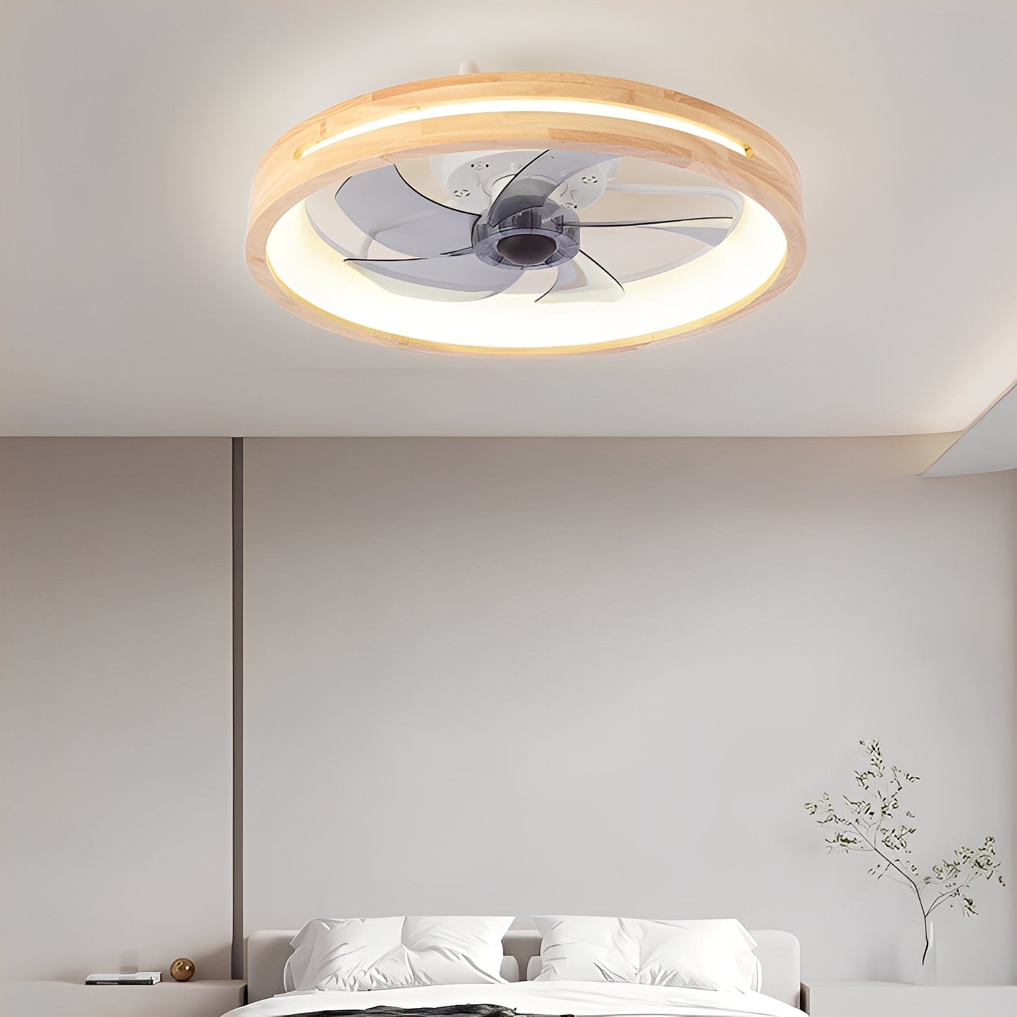 Lennart – Nordischer Deckenventilator mit Licht