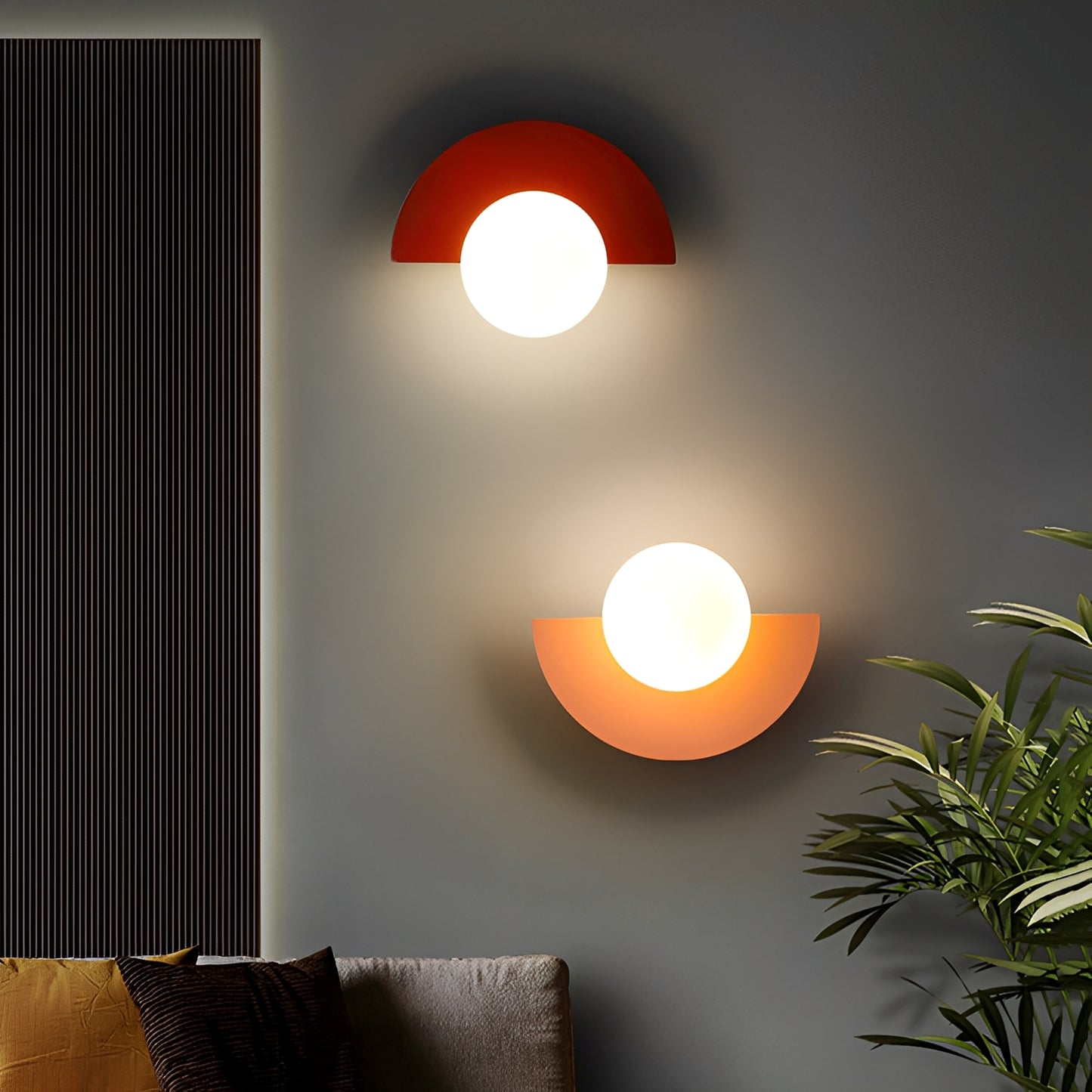 Lia – Bunte Wandlampe für Akzentwände
