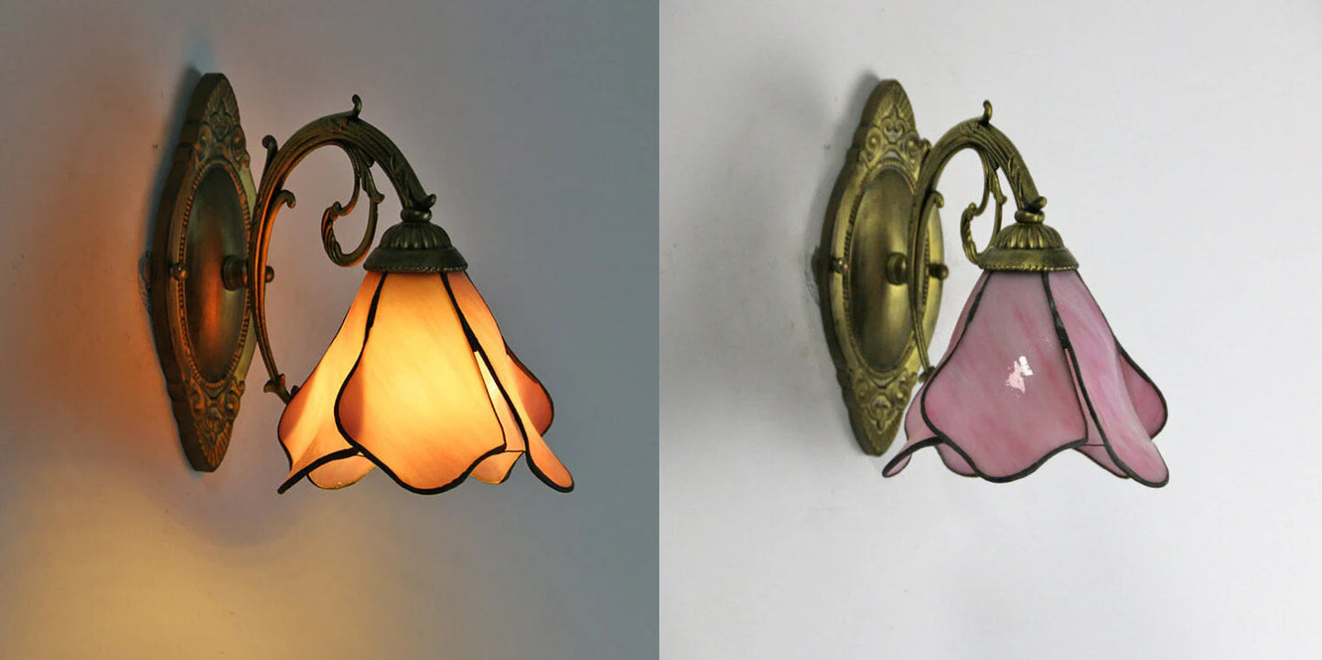 Leona – Stilvolle Glas-Wandleuchte