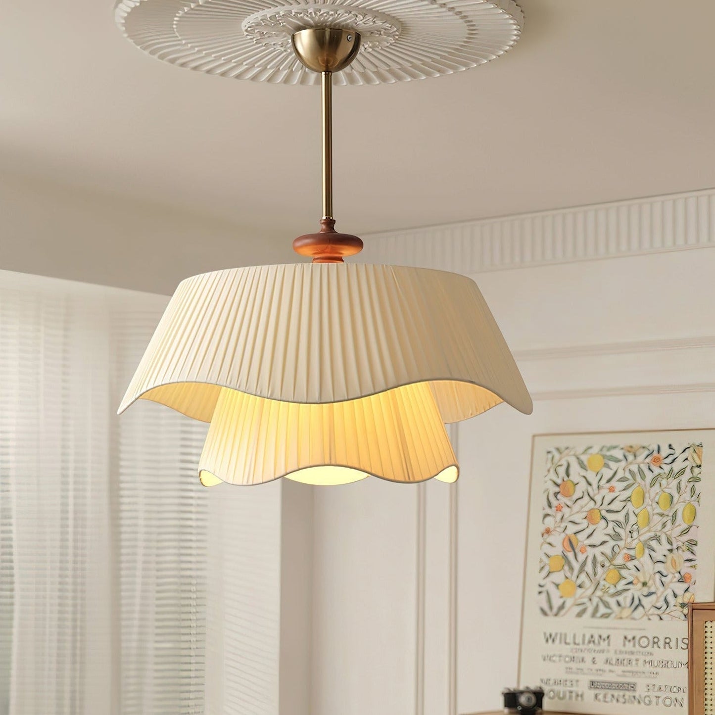 Poca – Französische Cream Style Deckenleuchte