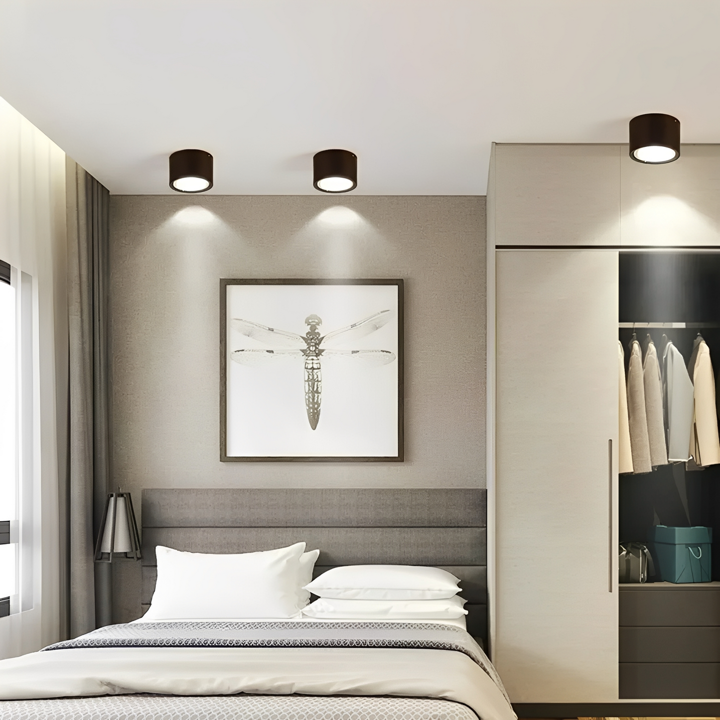 Norex – LED-Aufbau-Deckenleuchte