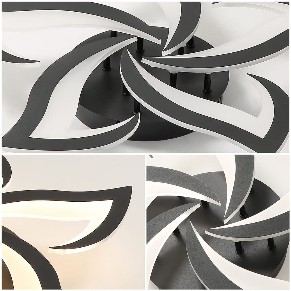 Lovela – Moderne Blumen-Deckenlampe