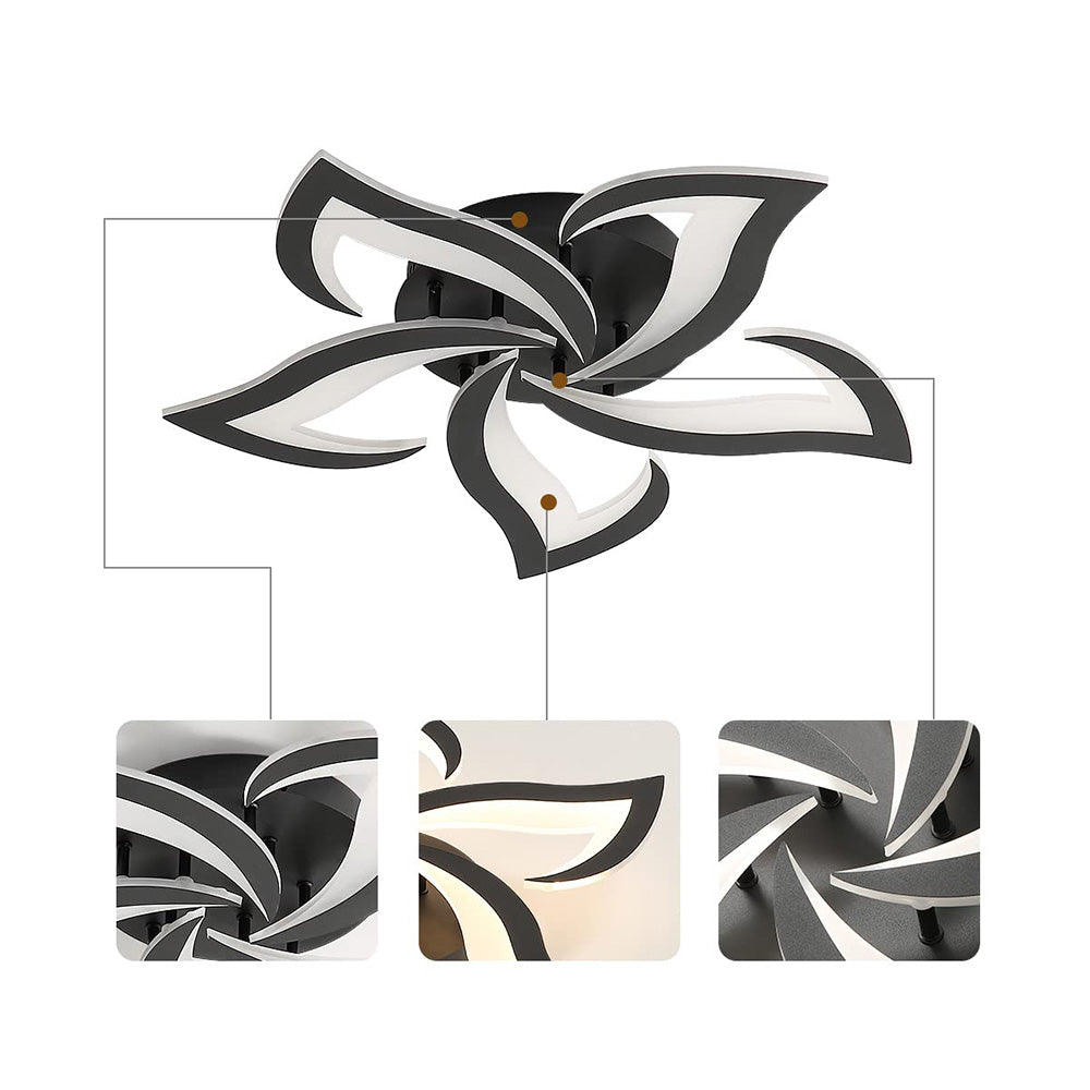Lovela – Moderne Blumen-Deckenlampe