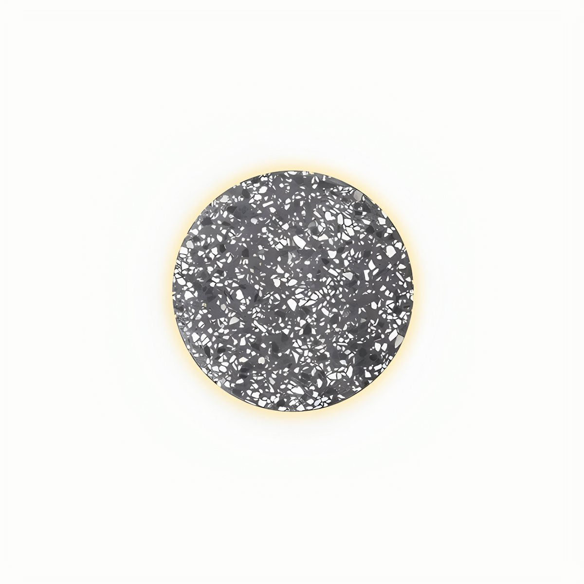Yura – Nordische Terrazzo Wandlampe Rund