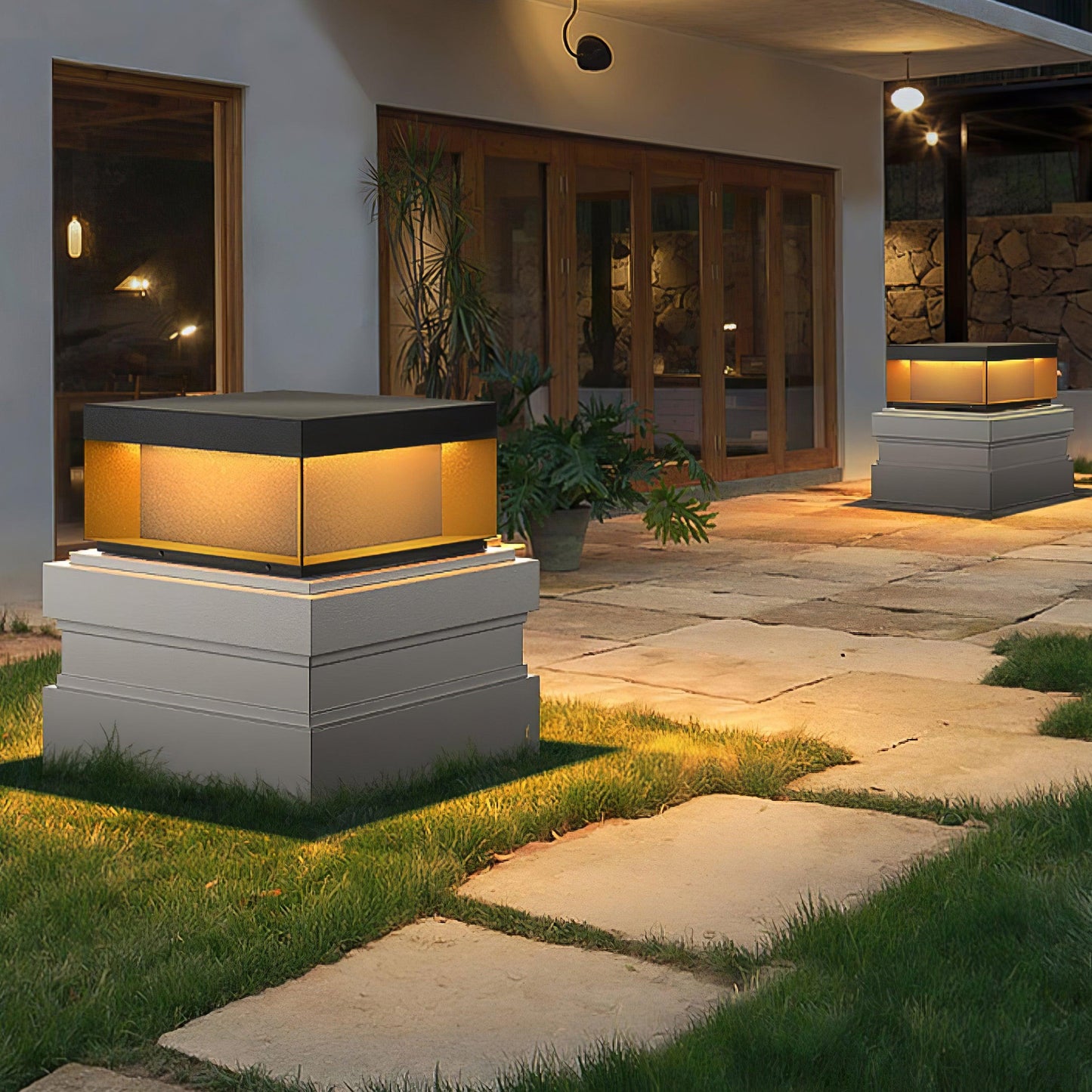 Deya – Wasserdichte Solar-Gartenleuchte