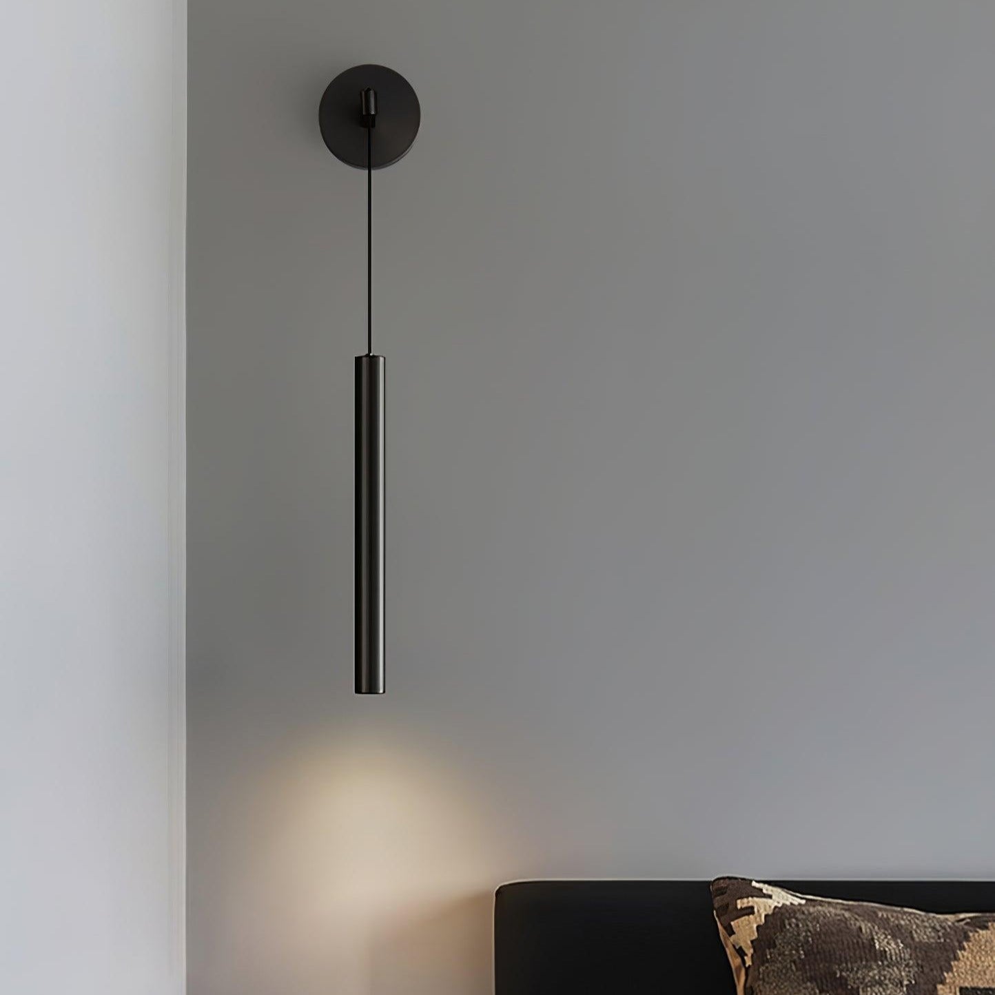 Naira – Kreative Wandleuchte mit Holzmaserung