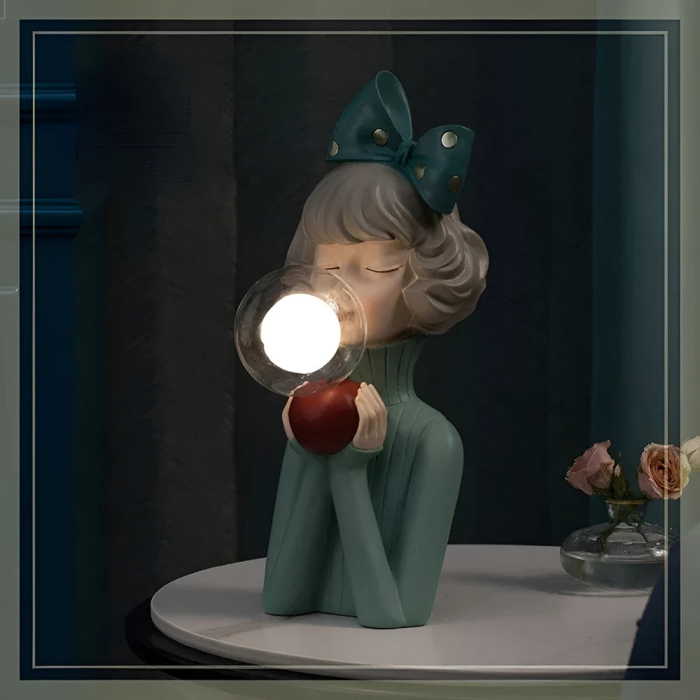 Marilou – Moderne Harz-Tischlampe
