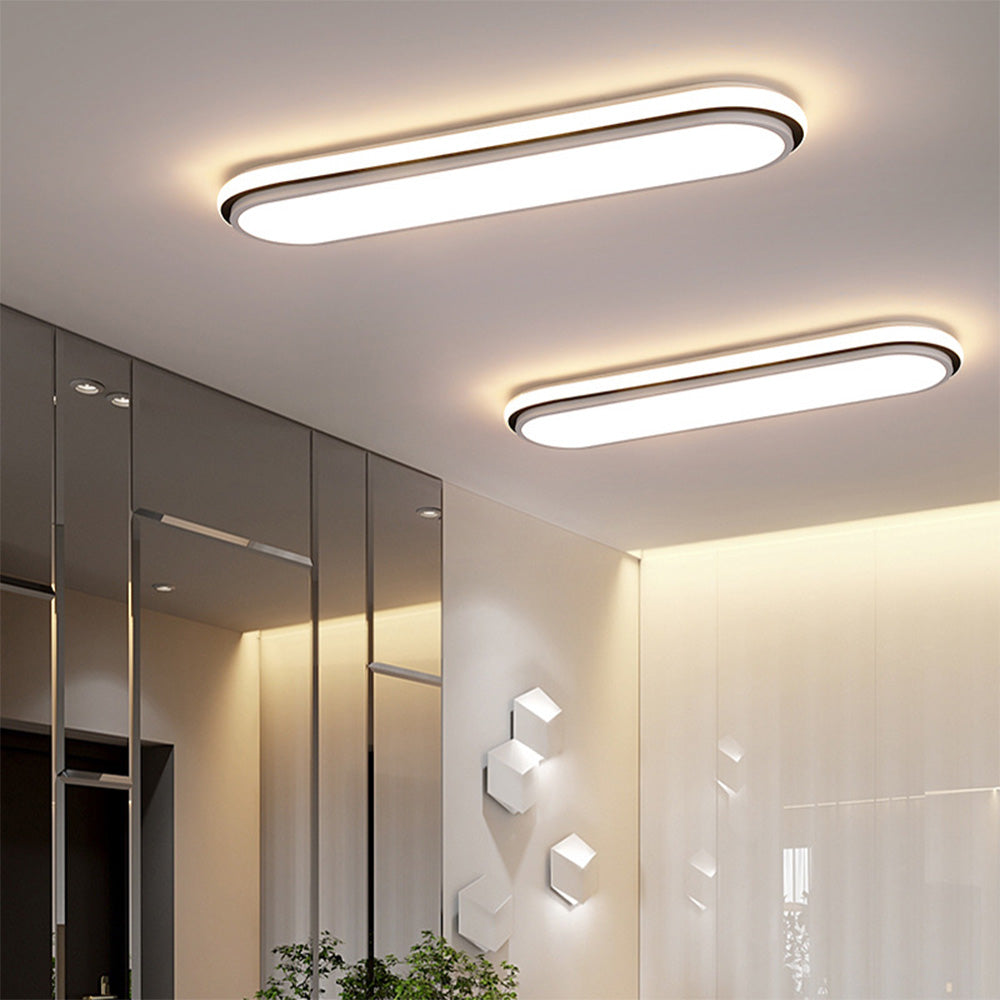 Nara – Schlichte Flache LED-Deckenleuchte