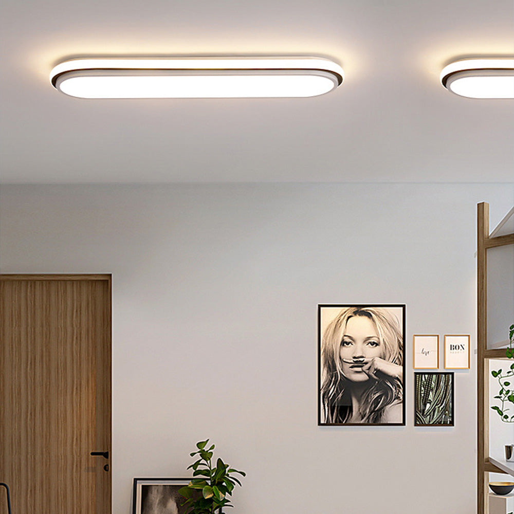 Nara – Schlichte Flache LED-Deckenleuchte