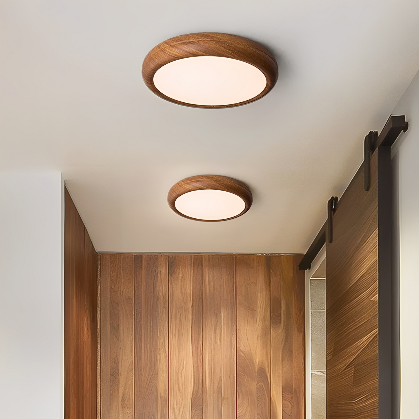 Joel – Wabi-Sabi Runde LED-Deckenleuchte