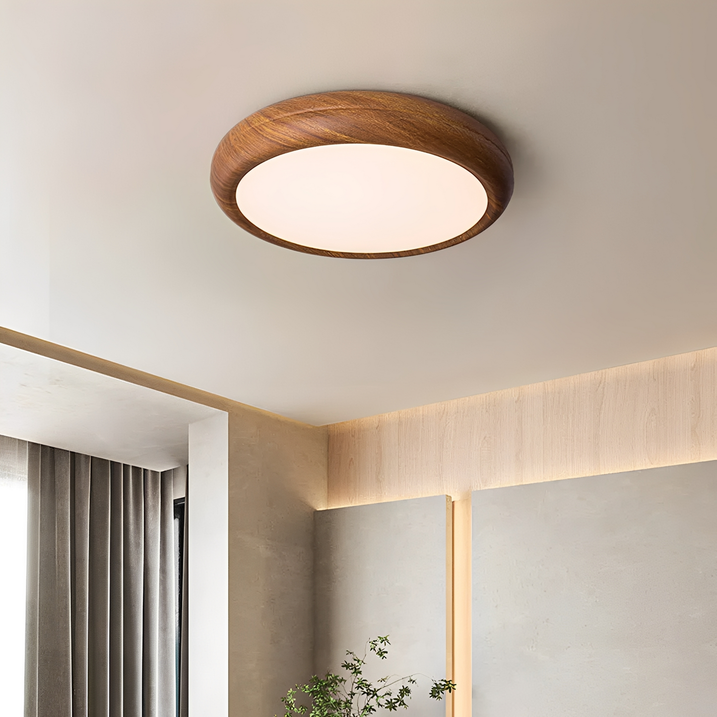 Joel – Wabi-Sabi Runde LED-Deckenleuchte