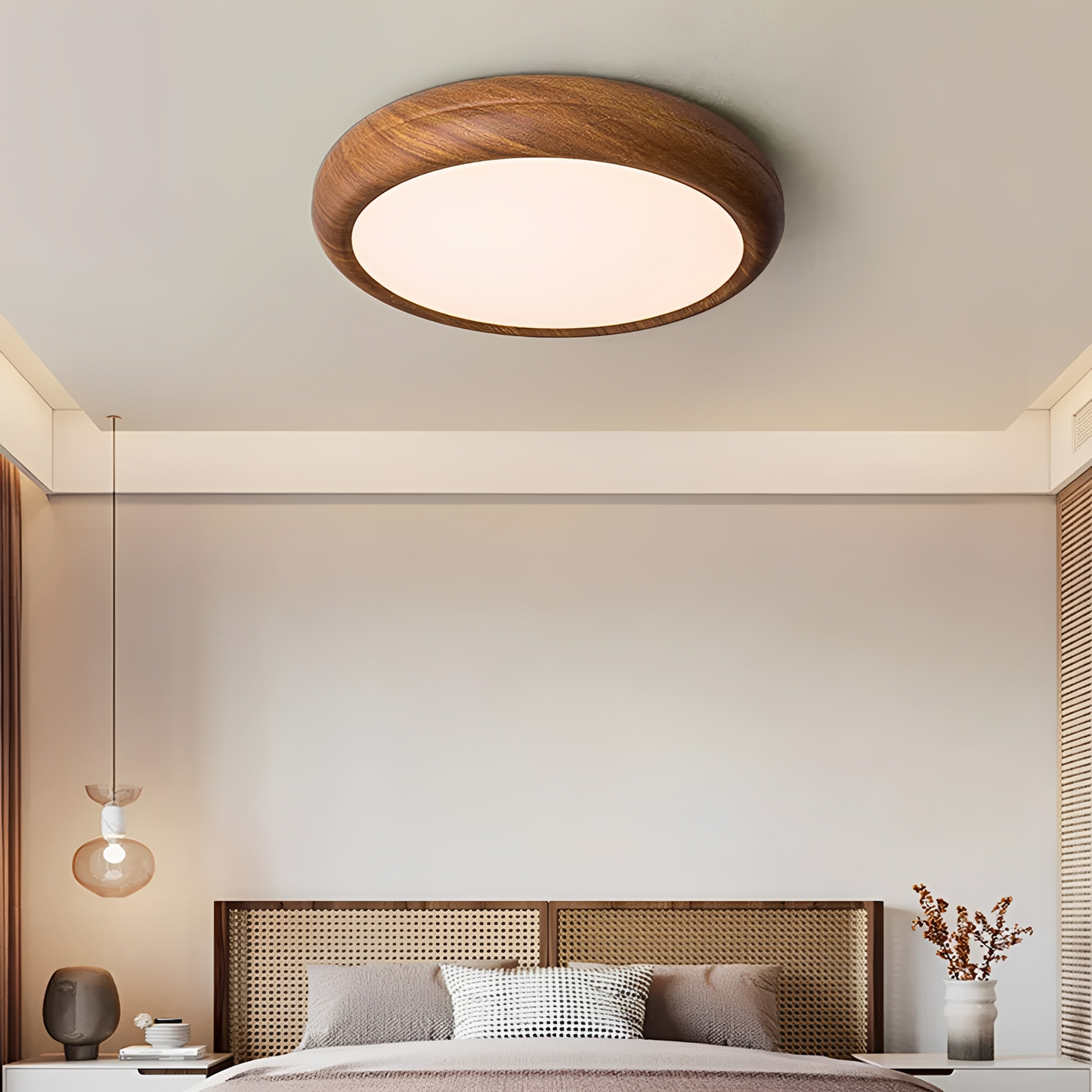 Joel – Wabi-Sabi Runde LED-Deckenleuchte