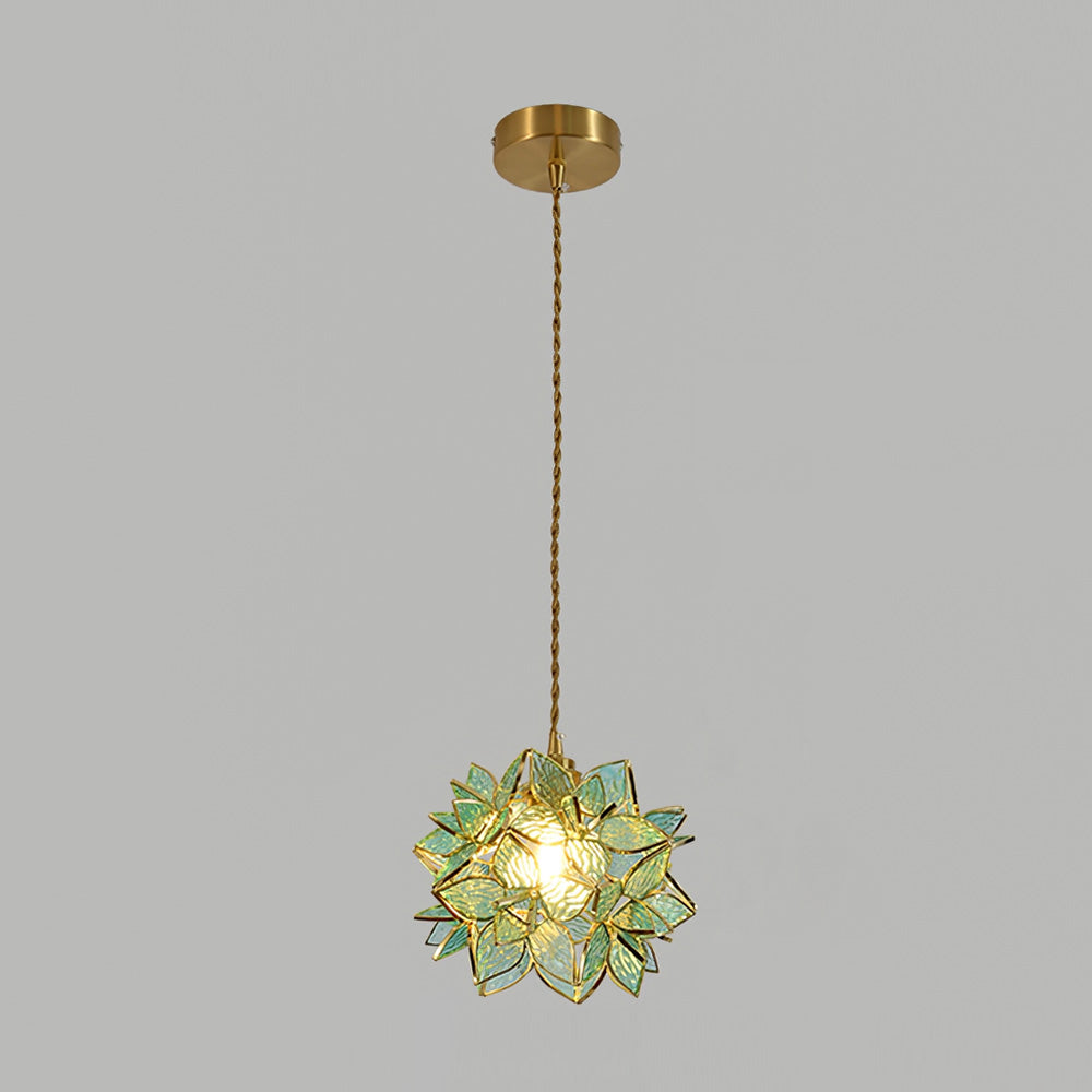 Capiz – Glas-Pendelleuchte