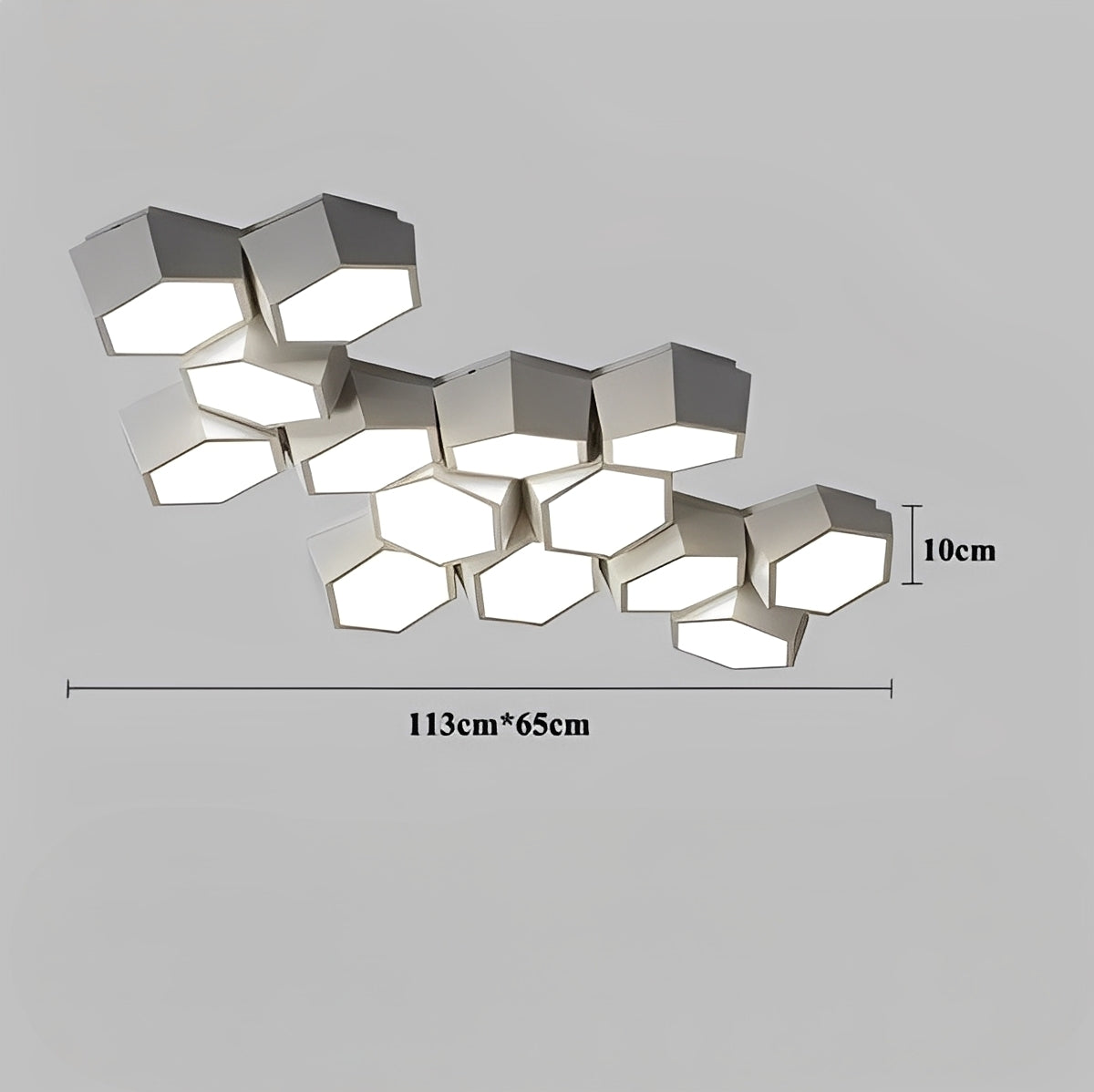 Nayra – Geometrische LED Deckenleuchte