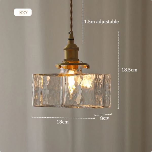 Reika – Elegante Glas-Hängeleuchte