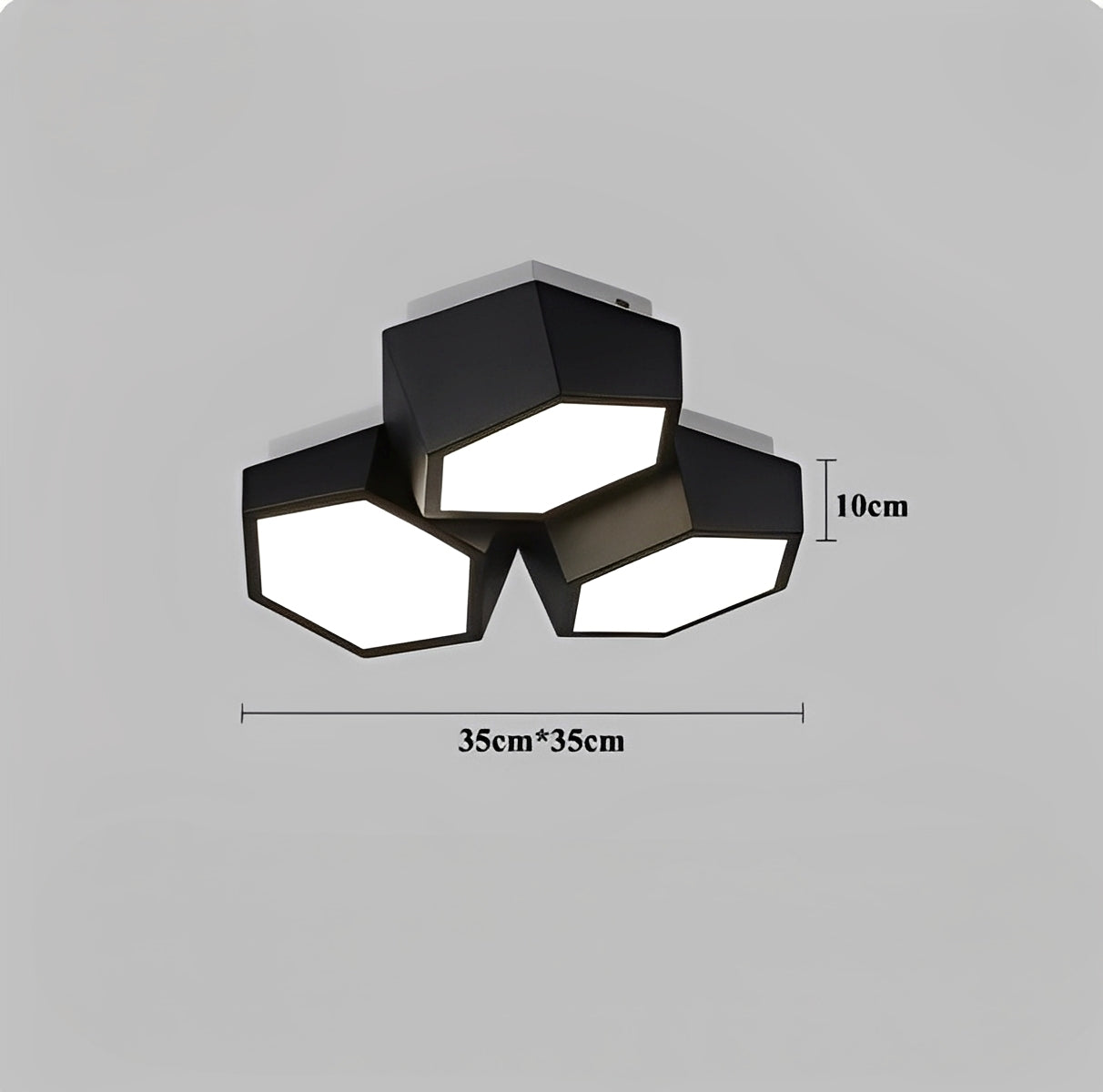 Nayra – Geometrische LED Deckenleuchte