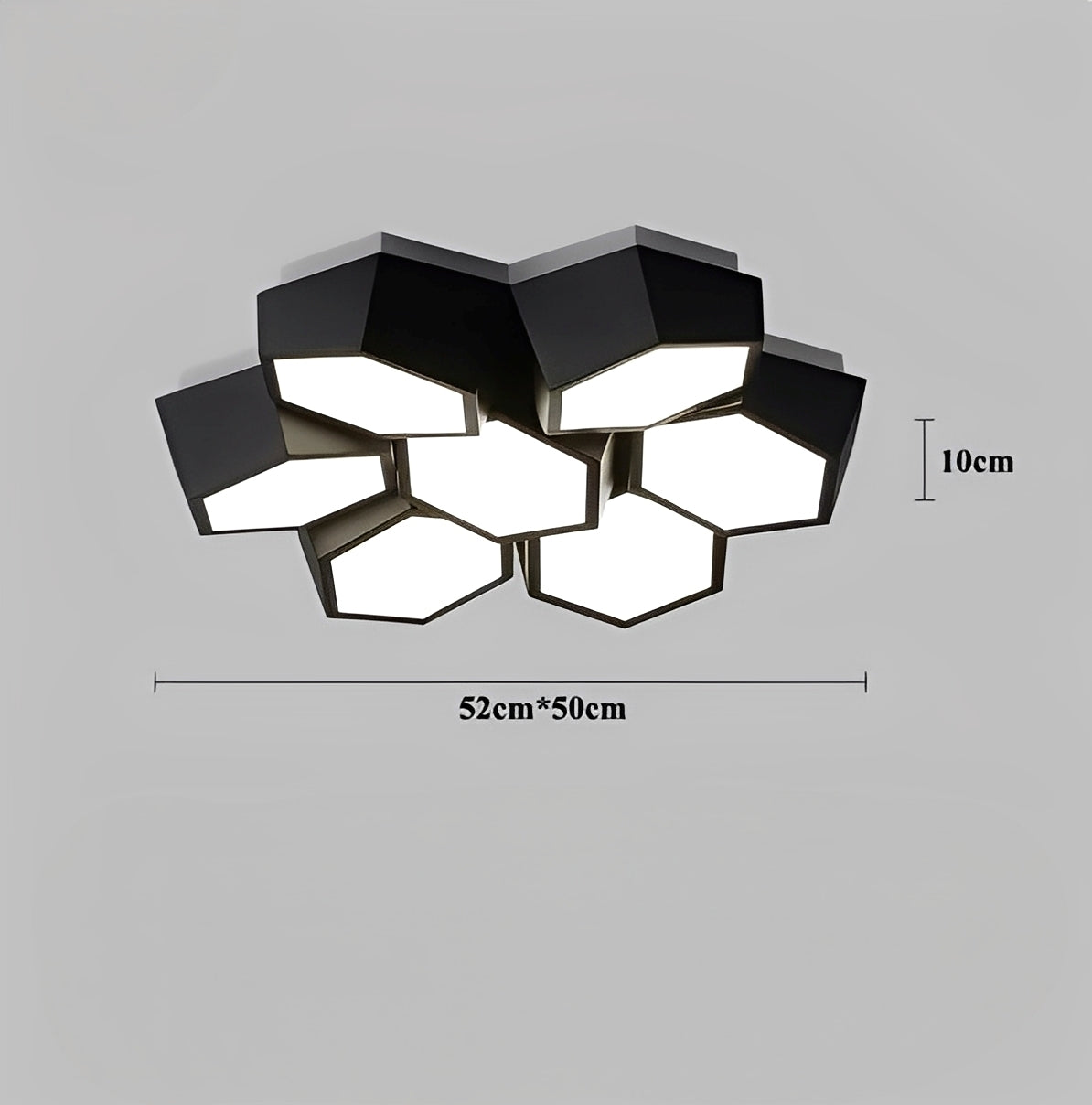 Nayra – Geometrische LED Deckenleuchte