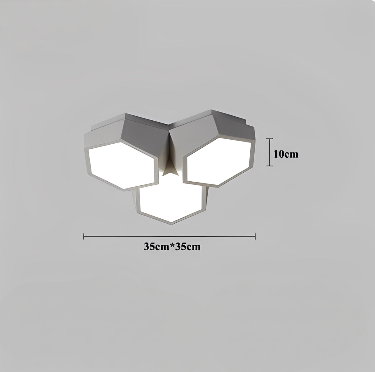 Nayra – Geometrische LED Deckenleuchte