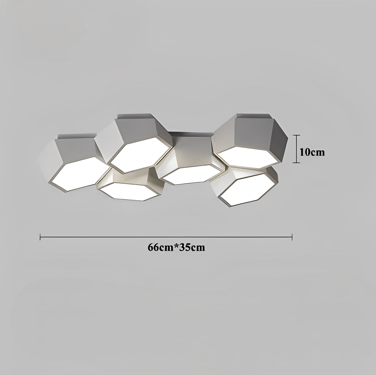 Nayra – Geometrische LED Deckenleuchte
