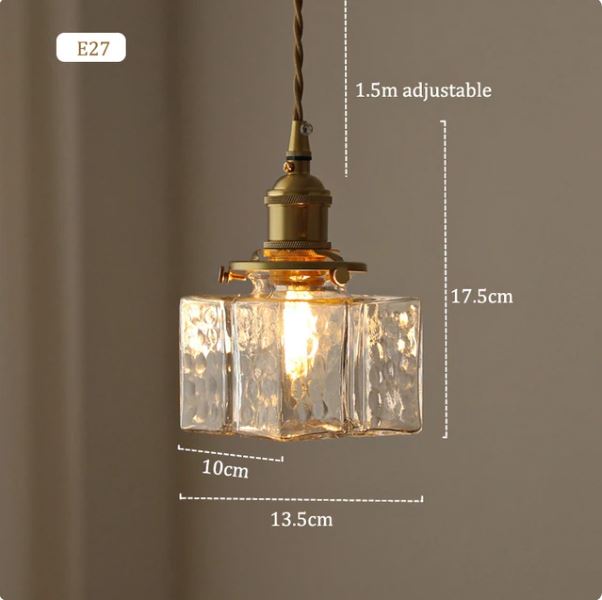 Reika – Elegante Glas-Hängeleuchte