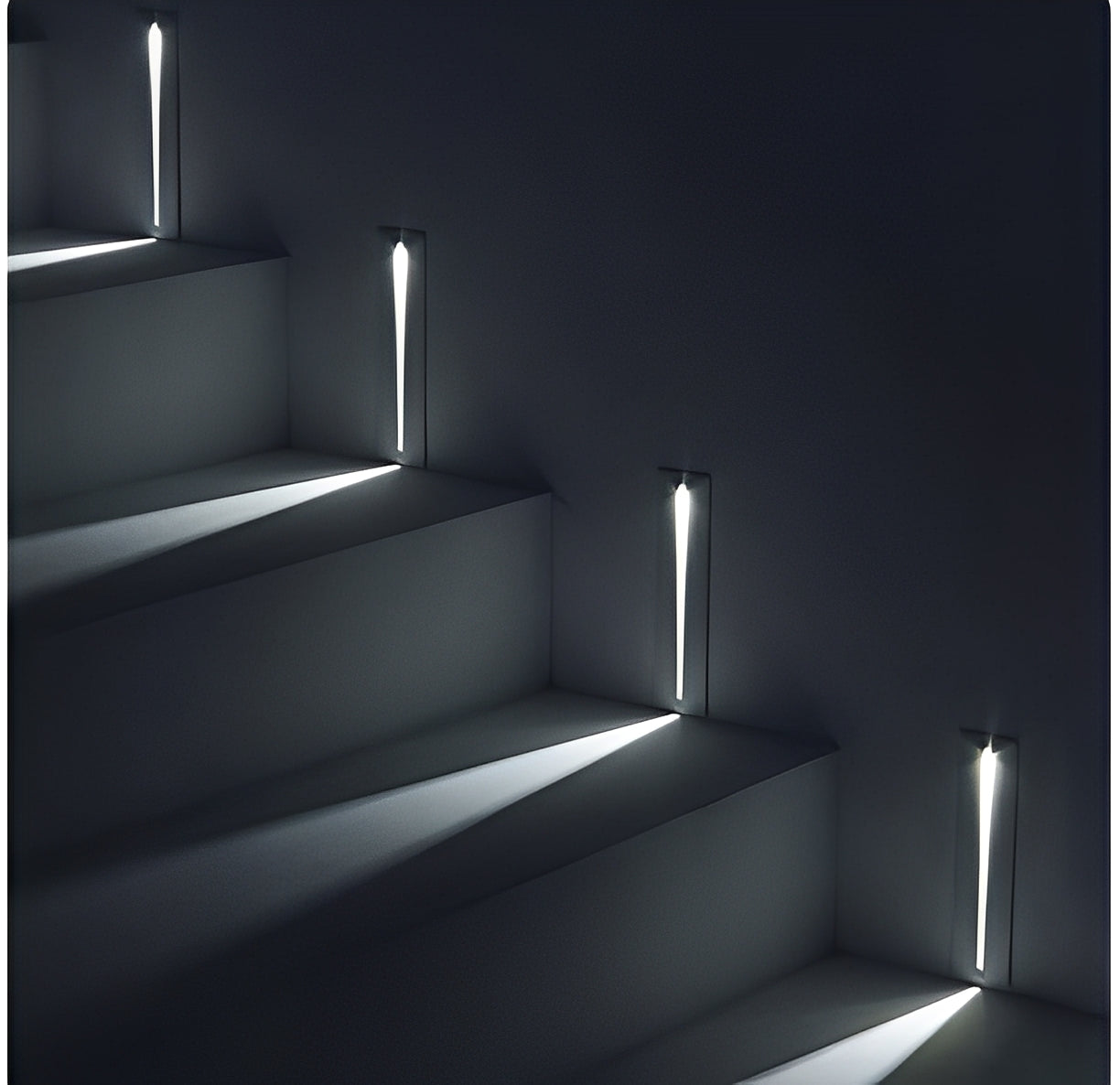 Eno – Minimalistische LED Treppen-Einbauleuchte