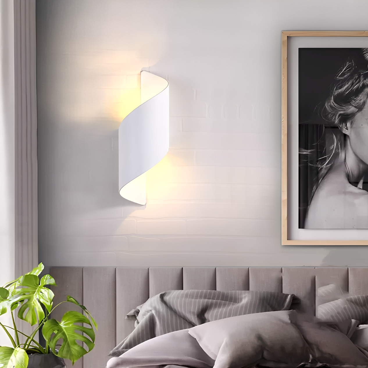 Sean – Schlichte Outdoor LED Wandlampe