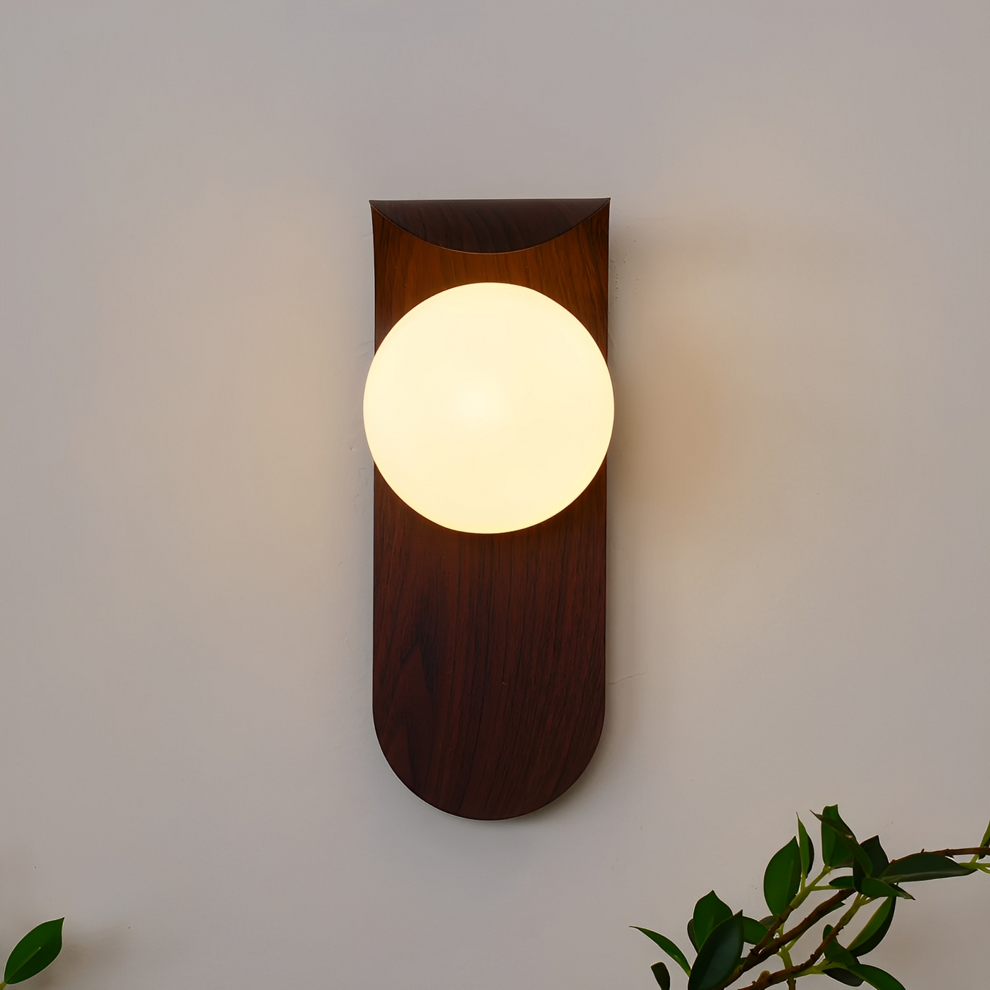 Haruto – Japanische Wandlampe aus Holz