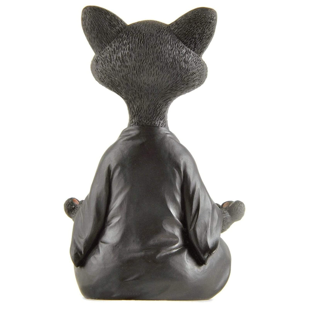 Budhika – Meditierende Buddha-Katzenfigur