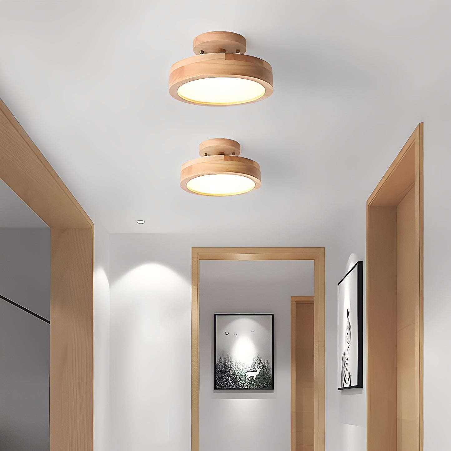 Akagi – Minimalistische Nordic Aisle Deckenleuchte