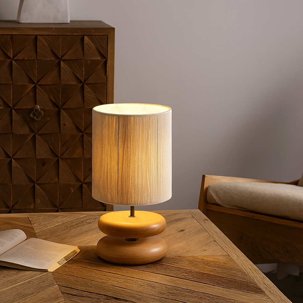 Arven – Holz-Tischleuchte