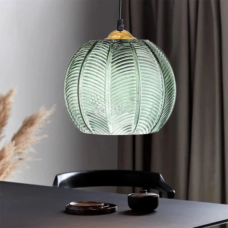 Kohana – Vintage Leaf Glasleuchte