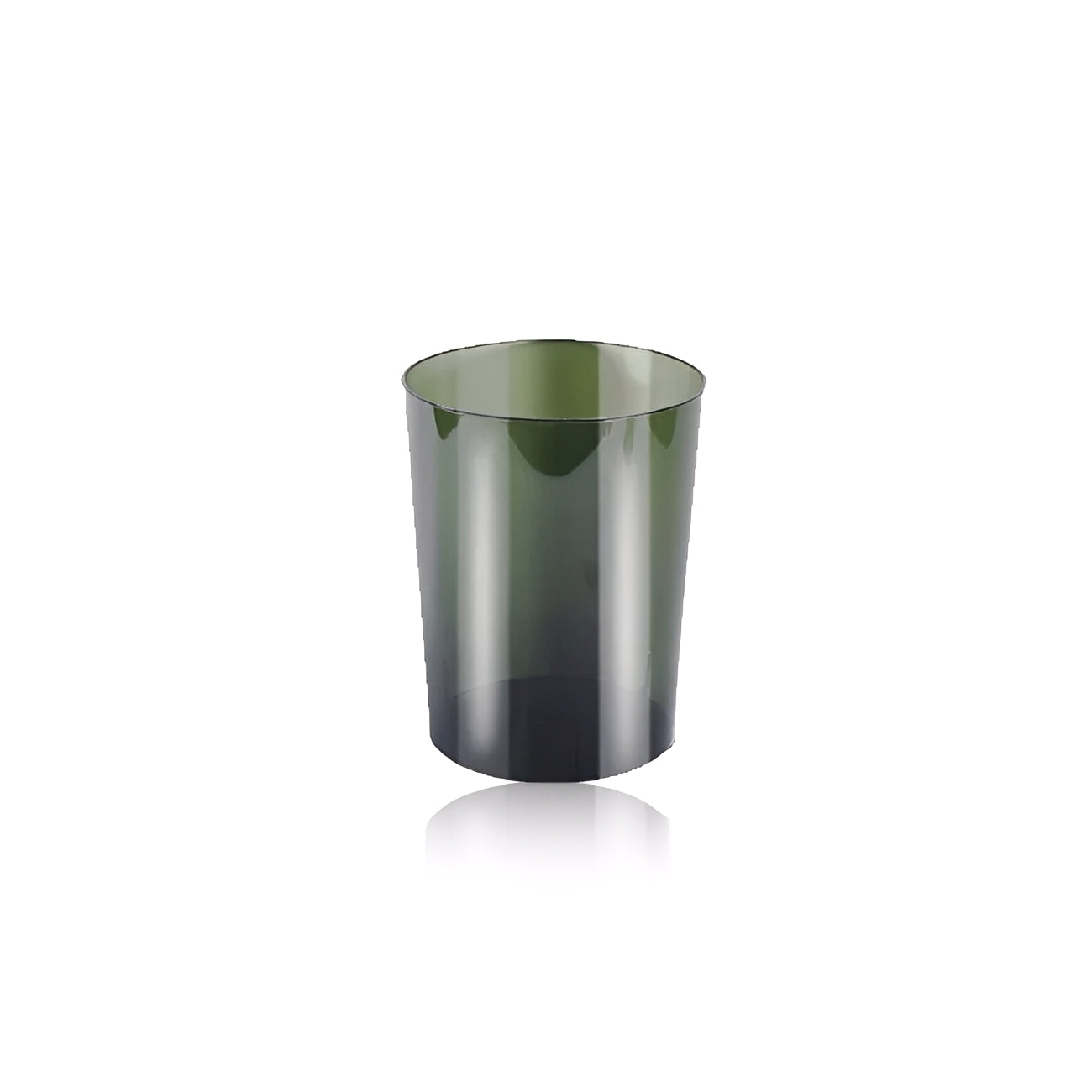 Clario – Transparenter Zylinder-Mülleimer