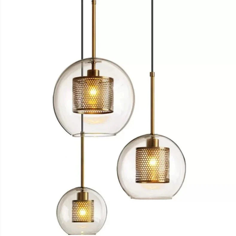 Erwan – Moderne Light-Luxury Glas-Pendelleuchte