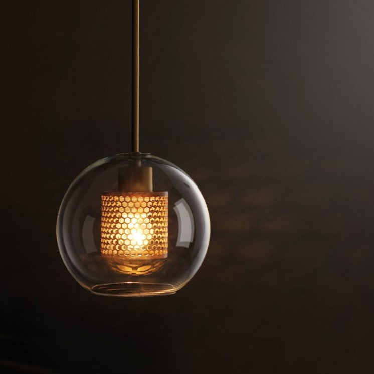 Erwan – Moderne Light-Luxury Glas-Pendelleuchte