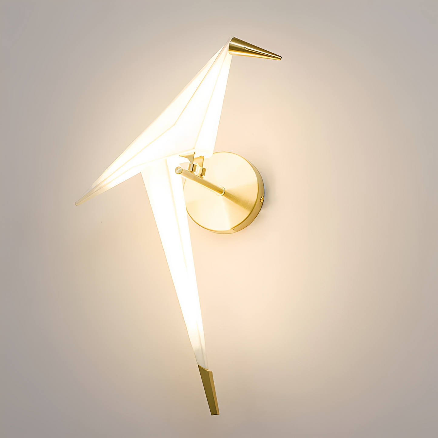 Tiro – Origami-Vogel Wandleuchte
