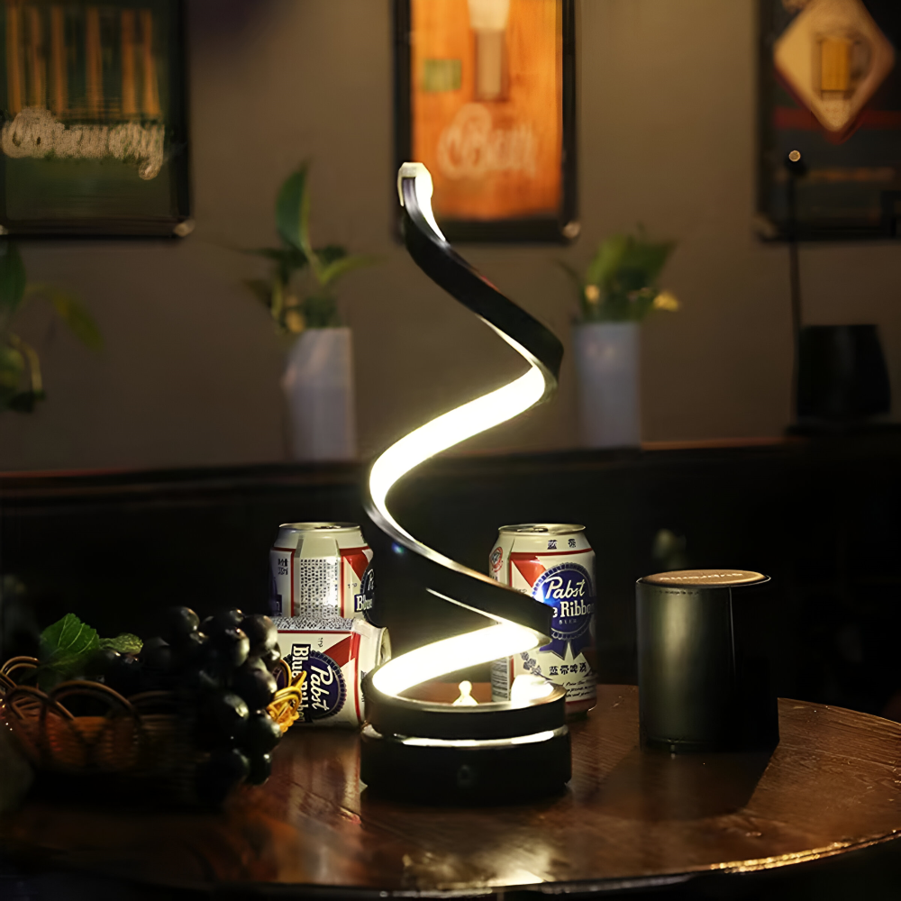 Airin – Spiral Design LED-Tischlampe