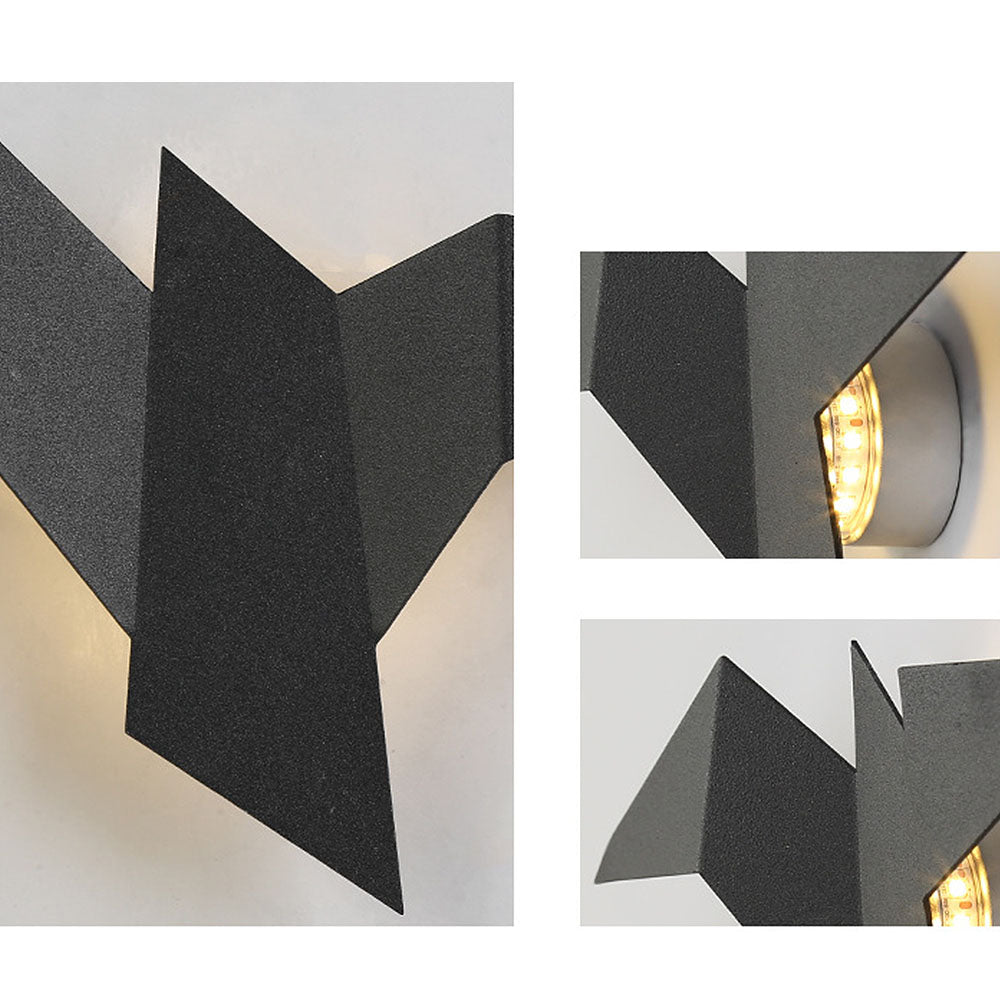 Tsubame – Kreative Vogel-Wandleuchte