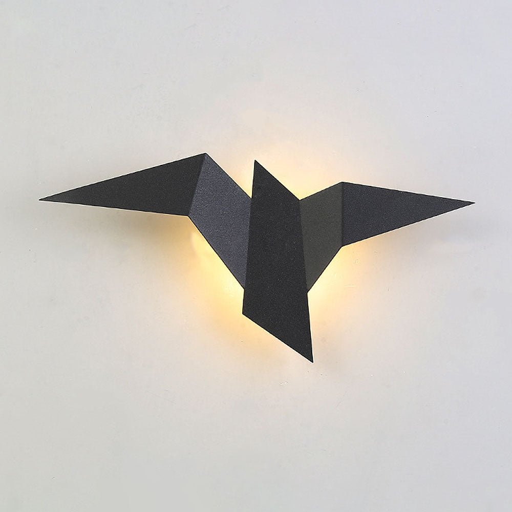 Tsubame – Kreative Vogel-Wandleuchte
