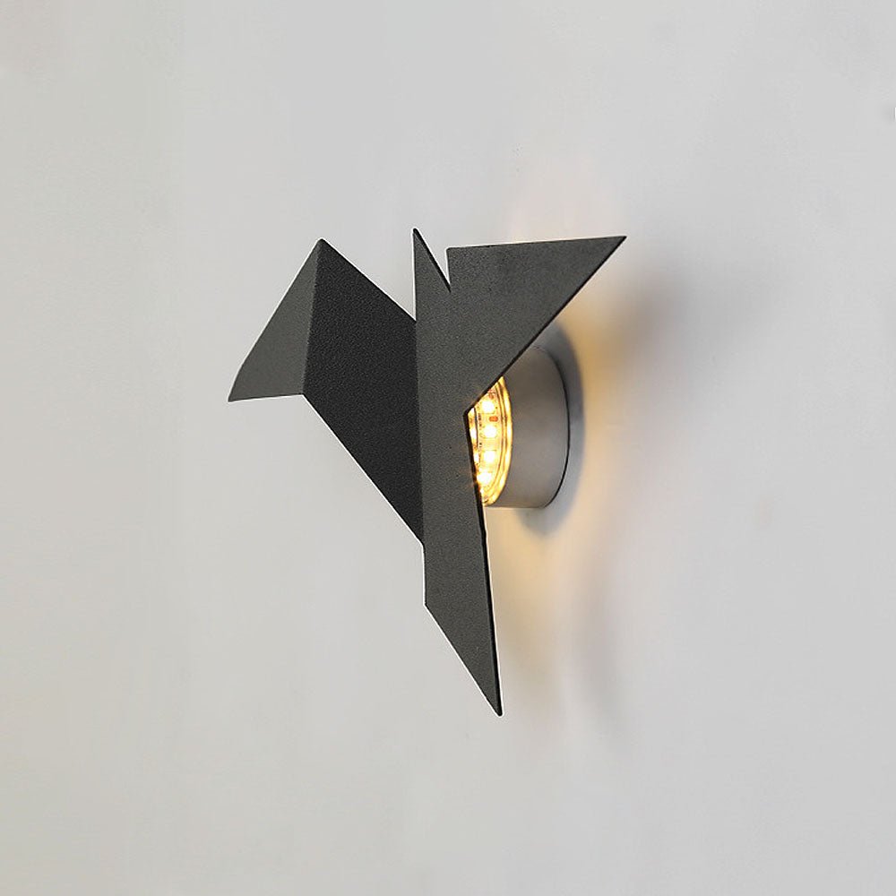Tsubame – Kreative Vogel-Wandleuchte