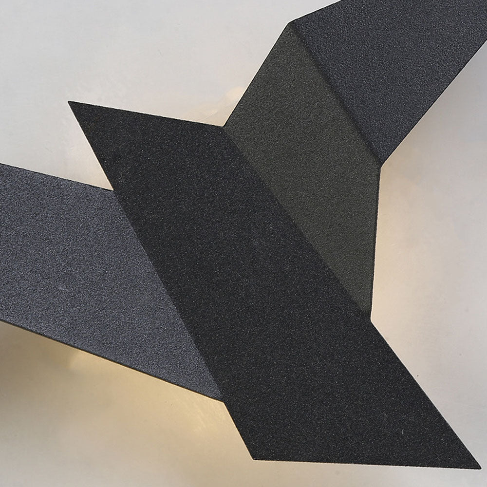 Tsubame – Kreative Vogel-Wandleuchte